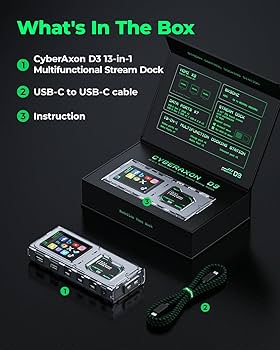 Amazon.com: CyberAxon D3 13-in-1 Multifunctional Stream